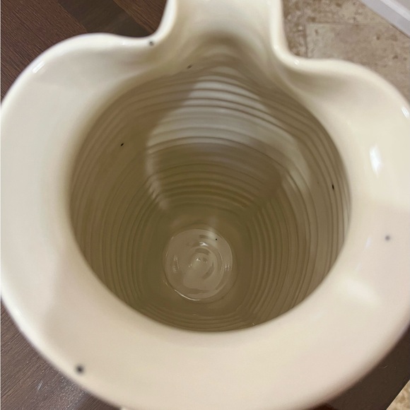 Postmodern Ceramic Pottery Pitcher Artist Signed MCM Geometric Studio Art 9-1/2 - Picture 12 of 12